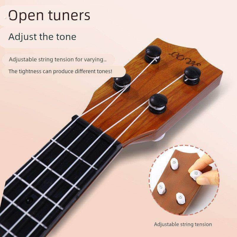 尤克里里儿童吉他玩具网红乐器可弹弹奏小提琴初学者男孩女孩