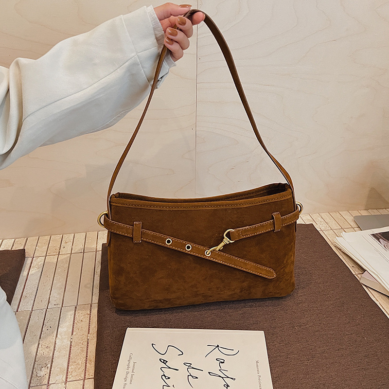 日本品质韩版大容量绒布面大包手提托特包包女2025高级感通勤时尚