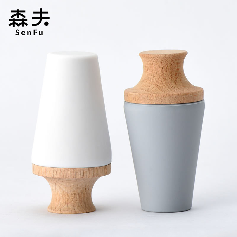 咔巫实木酒塞洋酒瓶塞硅胶防尘密封塞红酒洋酒蓝带大口径自酿酒塞