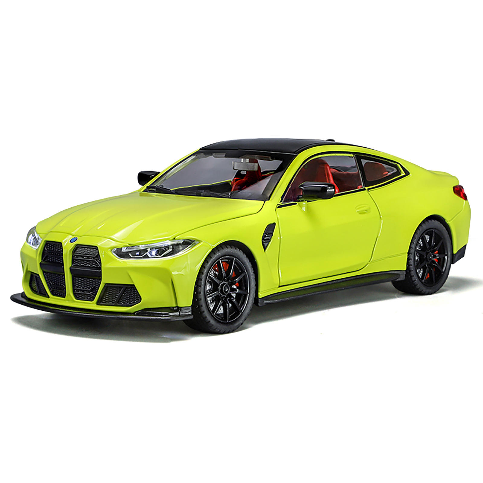 新款1:24宝玛M4合金模型声光汽车玩具手办电脑桌装饰个性创意高级