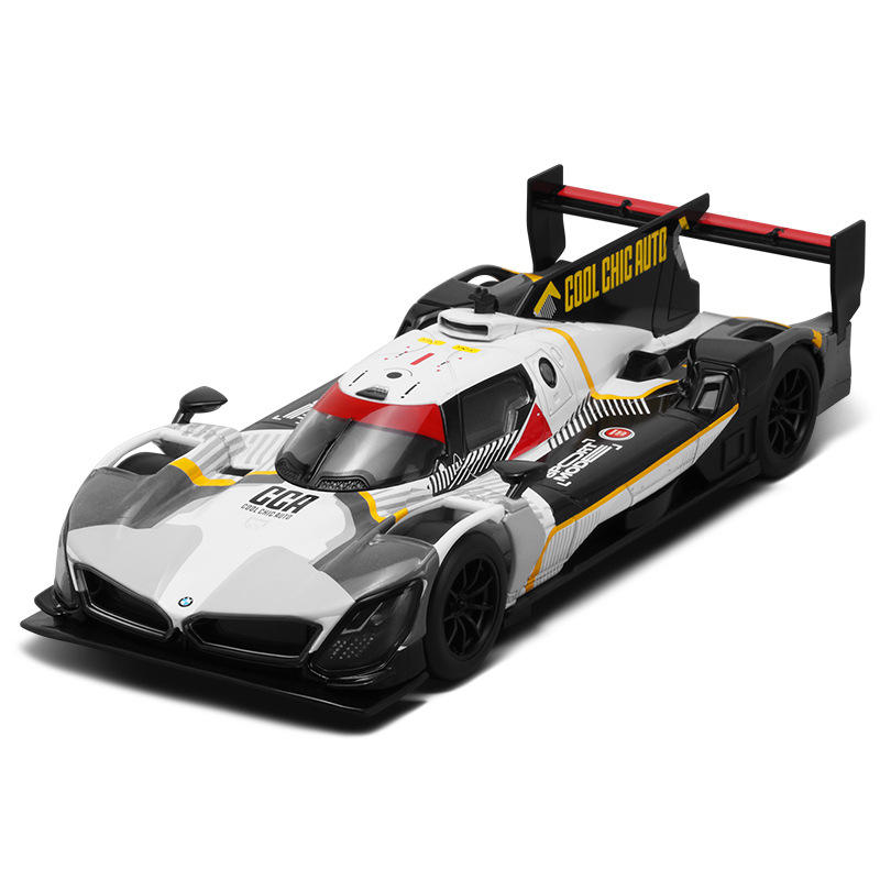 新款 正版1:24 M Hybrid V8美式肌肉车仿真合金跑车声光赛车模型