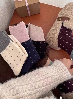 韩系复古小波点