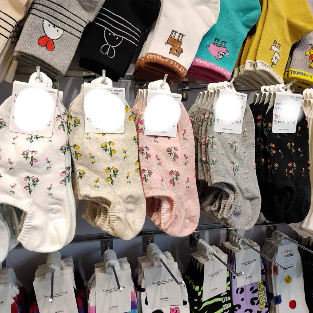 温柔小碎花船袜夏季复古百搭学院风少女船袜浅口文艺短袜隐形袜女,女士内衣/男士内衣/家居服,短袜,淘宝优惠券,粉丝福利购,淘宝优惠卷