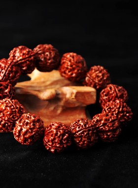 五瓣金刚菩提手串爆肉佛珠