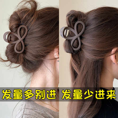 发量少抓夹！抓力强夹的紧