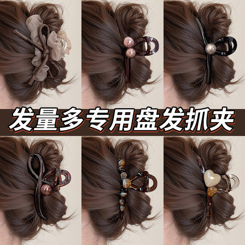 这么多头发都能夹住狂甩不散！