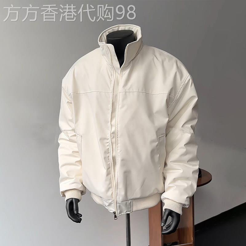 潮牌美式三防工装外套男春秋季2025新款立领飞行员夹克教练棒球服