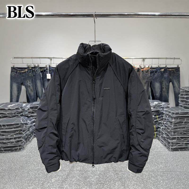 高端立领羽绒服男士冬季2025新款白鸭绒短款加厚保暖抗寒夹克外套