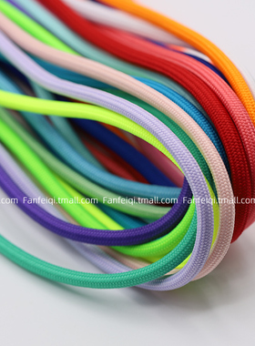 梵菲奇鞋带圆形适配篮球鞋三代水花3代KT456薄荷绿天蓝色旅游鞋带