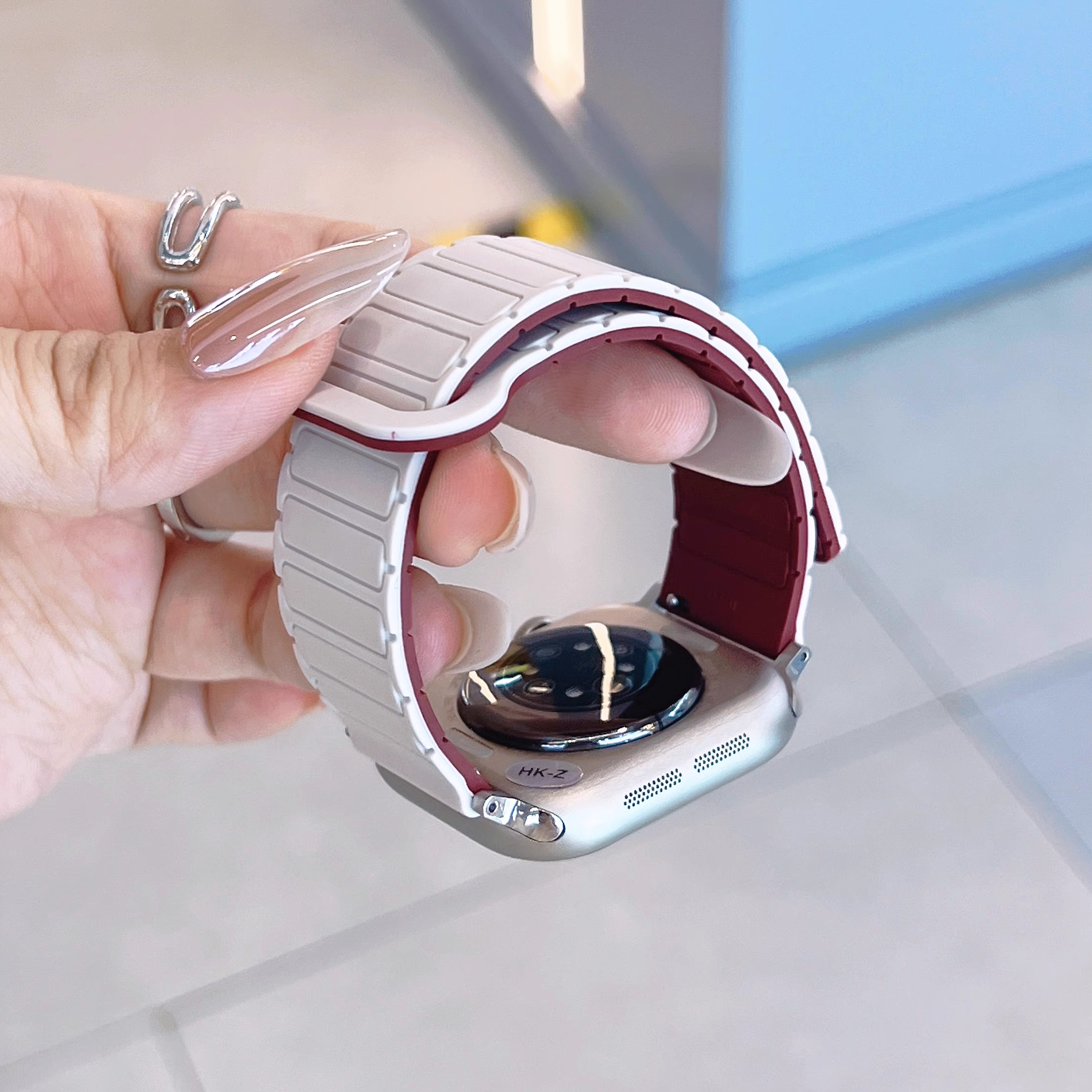 【张婧仪同款】萱芊苹果硅胶表带