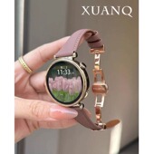 手环表带新款 萱芊适用于GT6运动watch5皮表带gt5华为手表GT4女表watch4通用pro女款 GT3男士 荣耀gt2腕表带智能