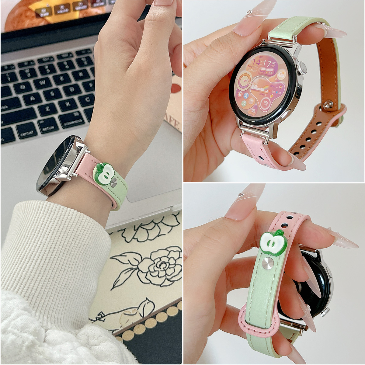 {全面适配小米watchs4}萱芊表带