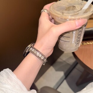 腕表带41mm 男士 萱芊适用小米watch5手表带小米watchS4表带金属智能S3专用S2女款 S1女士小米sport高级感原装