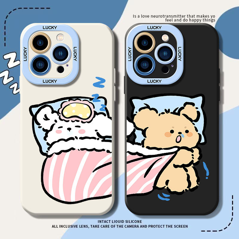 情侣抢被子小狗适用苹果16promax手机壳iPhone17小米14搞怪15卡通12华为pura70可爱mate60一对13新款iqoo小众
