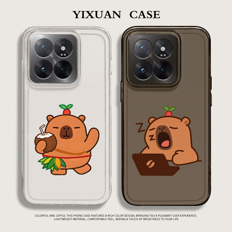 适用于小米手机壳卡通可爱情侣