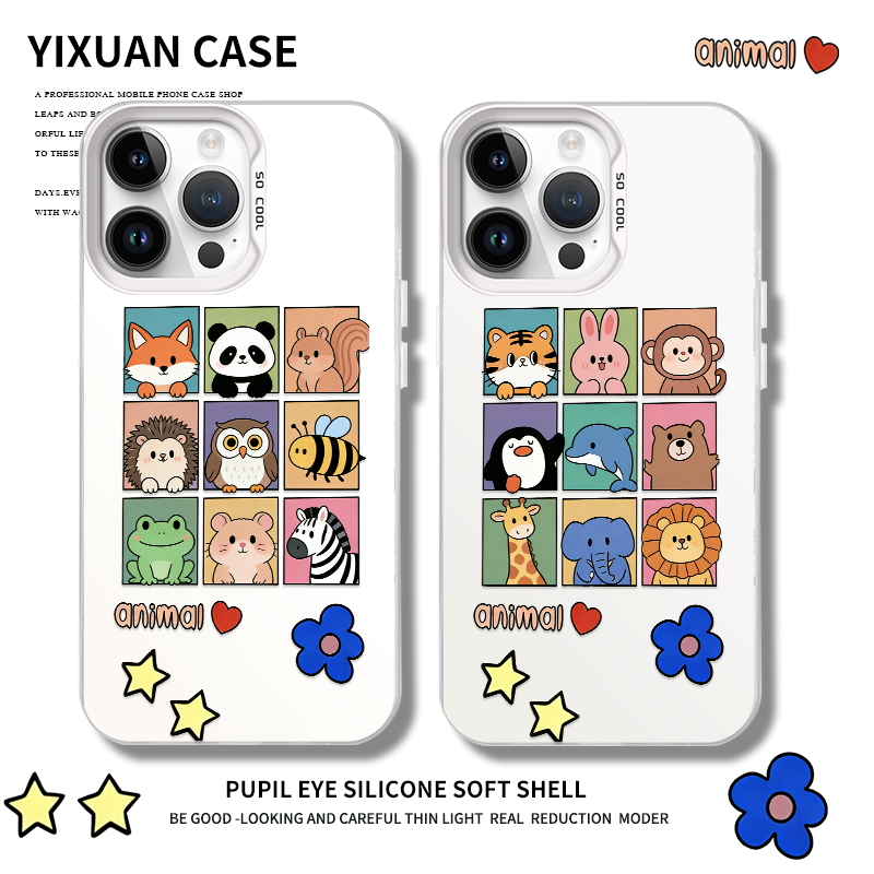 适用于小米手机壳卡通情侣可爱