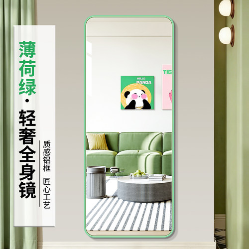 【顺丰包邮】多巴胺色全身穿衣镜