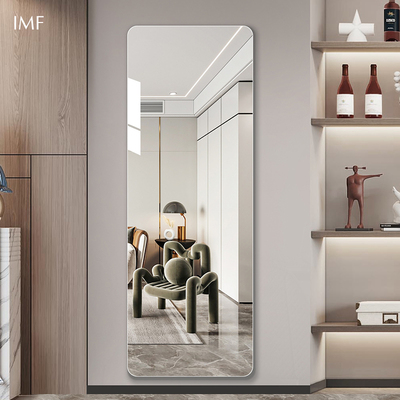 轻奢无框穿衣镜贴墙自粘挂墙定制