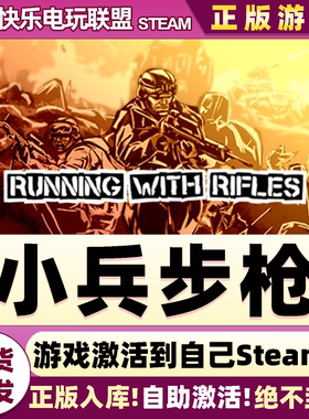 Steam正版小兵步枪 全DLC游戏 激活码入库 Running with Rifles