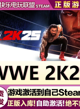 Steam正版WWE 2K25 激活码CDKey入库全DLC拟真摔角角色自定义游戏
