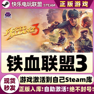 Steam正版铁血联盟3 激活码CDKey入库Jagged Alliance 3全DLC游戏