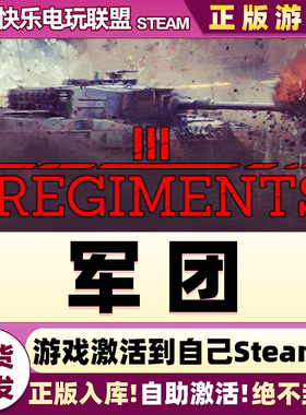 Steam正版军团 激活码CDKey入库 Regiments全DLC拟真战争策略游戏