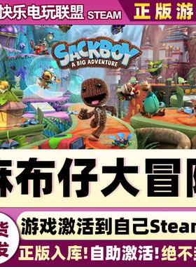 Steam正版麻布仔大冒险 激活码CDKey入库Sackboy:A Big Adventure