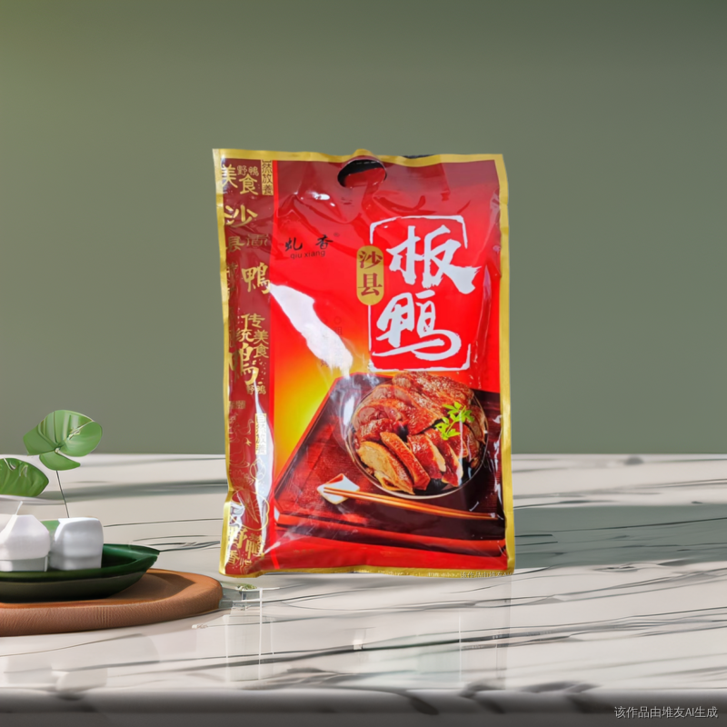 虬香沙县板鸭粗粮茶籽竹炭熏烤