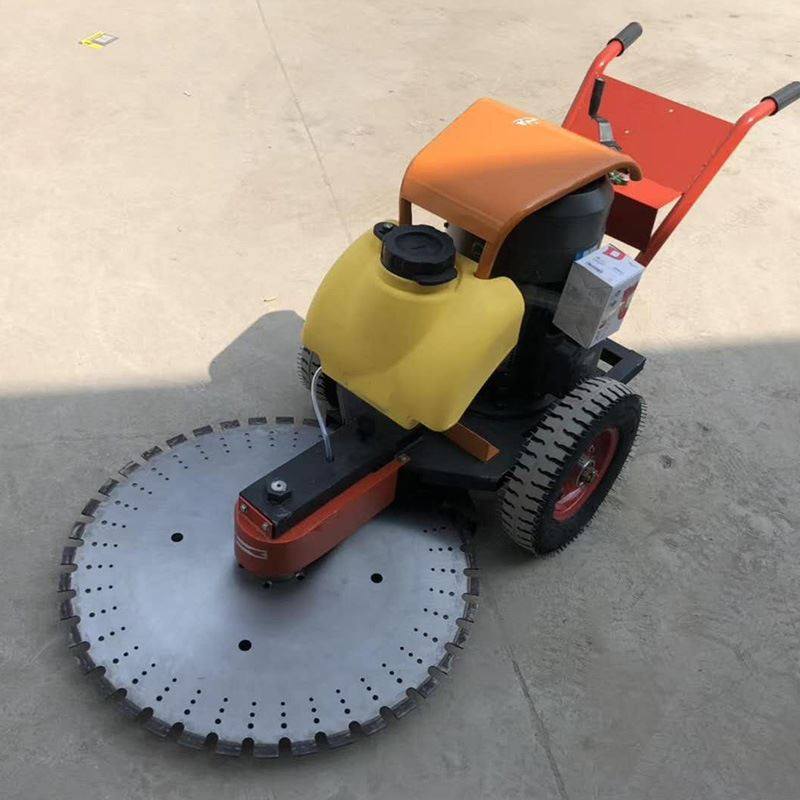 钢筋混泥土桩头切割机 手推式汽油切桩机建筑工地圆柱切桩机