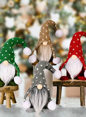 New Products Christmas Decoration New Year Decoration Knitte