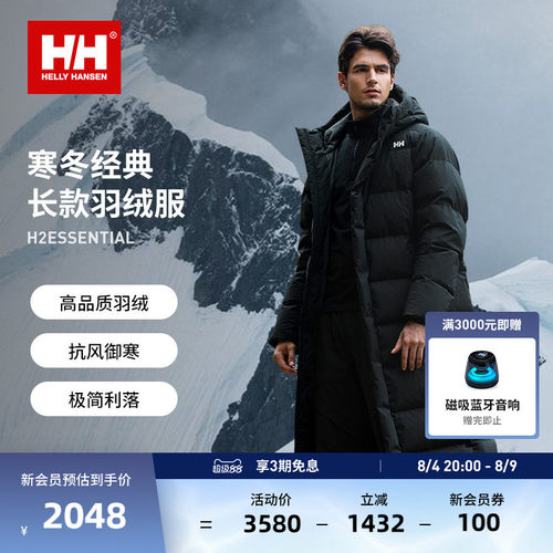HELLY HANSEN/HH 24男女款可追溯长款羽绒服