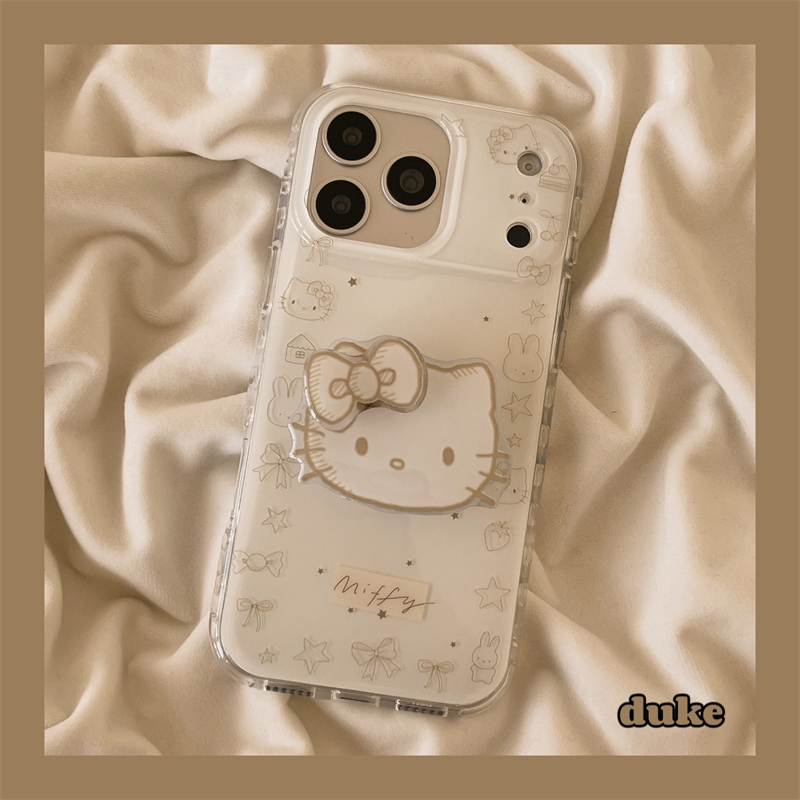 适用苹果手机壳ins卡通可爱猫咪
