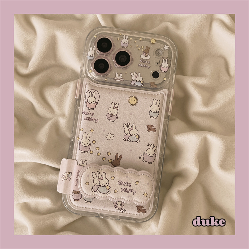 适用苹果手机壳卡通可爱兔子