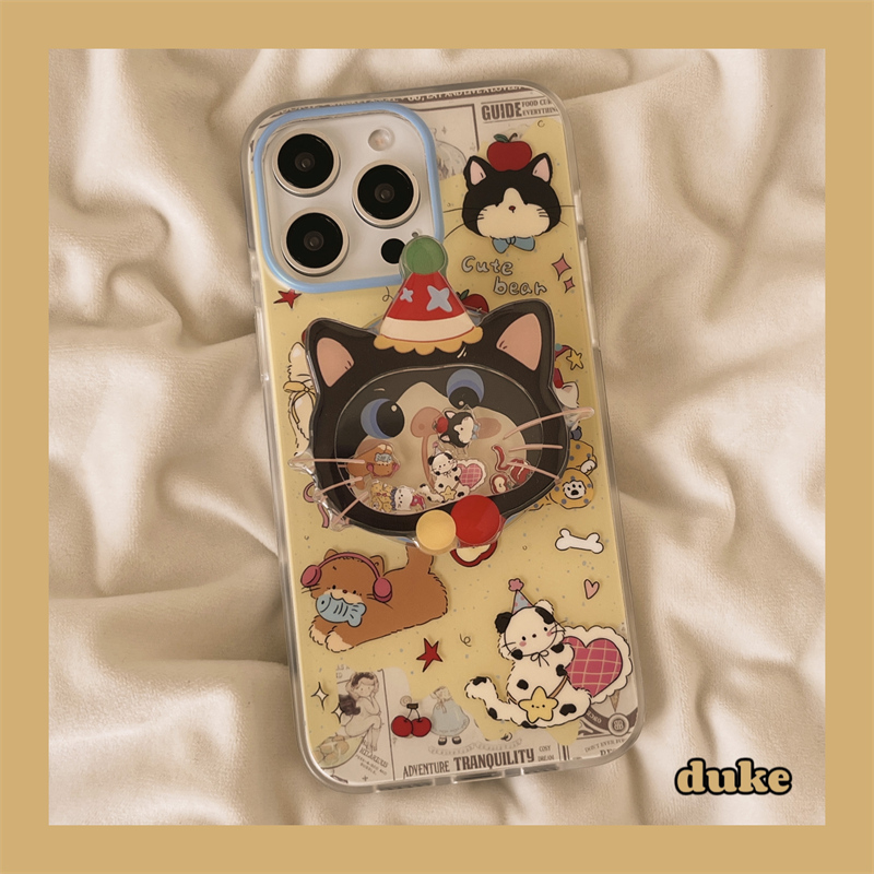 适用苹果手机壳卡通小猫咪