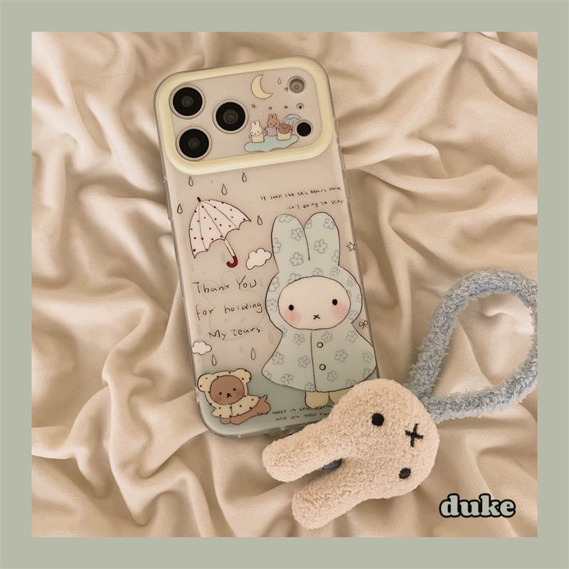 适用苹果手机壳卡通可爱米菲兔