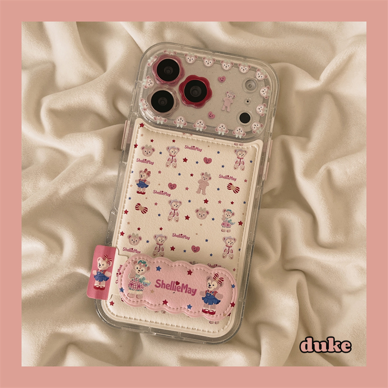 适用苹果手机壳卡通可爱小熊