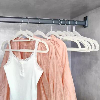 Velvet Hangers, Non-Slip and Mark-Free, Suitable for Home Us