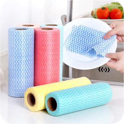 Kitchen hand towel, dishwashing cloth, disposable dish washi