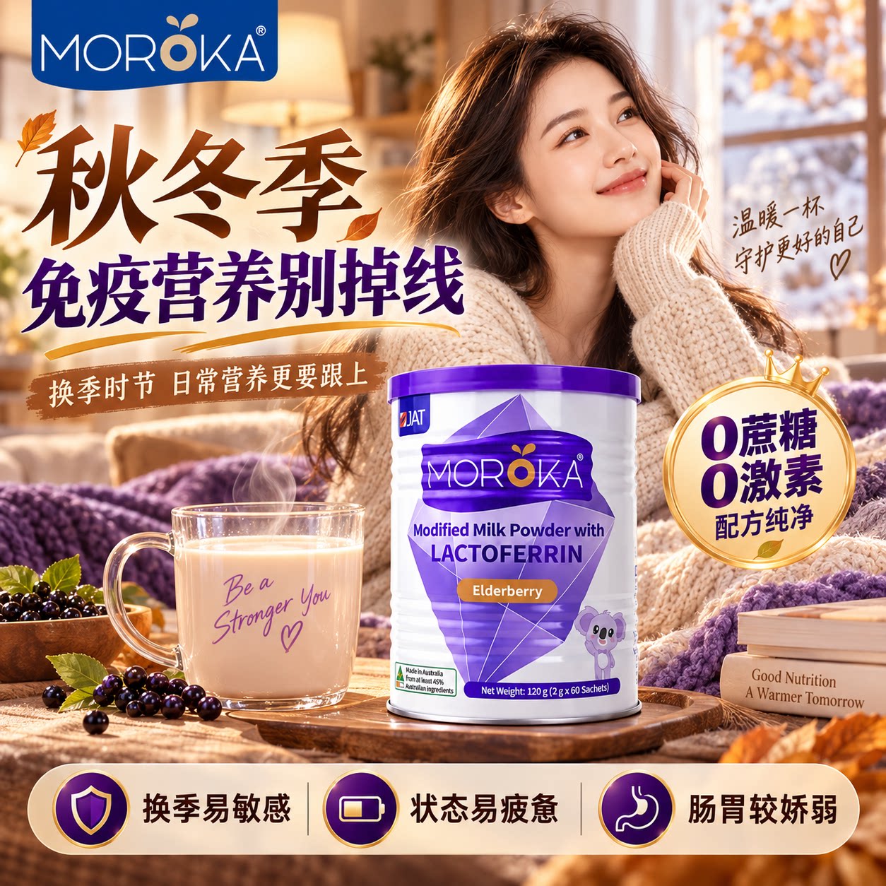【临床实证】女性专用免疫蛋白粉
