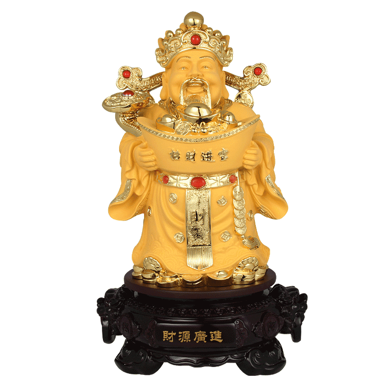 佛像供奉大号公司开业风水财神爷