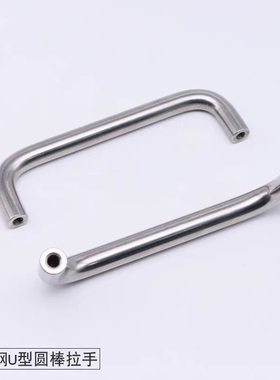 不锈钢拉手XAE01/02-D10-L80/96/100/110/120/125/128-H35/37/40,