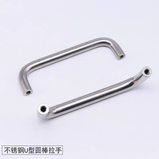 不锈钢拉手XAE01/02-D10-L80/96/100/110/120/125/128-H35/37/40,