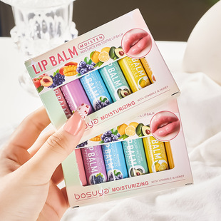 Lip Bosuya Care Nourishing Case Fruit lipstick
