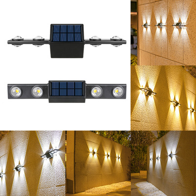 Solar outdoor lights, courtyard home decoration, balcony wa