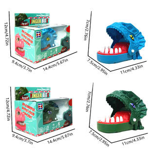 Hand Toy Pterodactyl Medium Tooth Biting Dinosaur sized