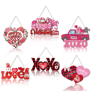 Valentine's Day Decoration Props, Door Hanging Decorations,