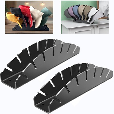 Baseball cap holder, cricket cap storage bracket, duckbill