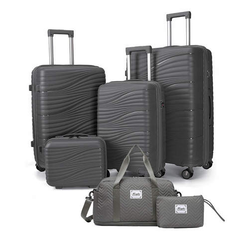 PPZipperLuggageTrolleySet