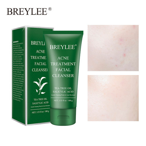 BREYLEE Tea Tree Cleanser 100g Facial Cleanser BL-36