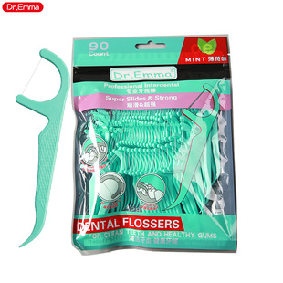 Dr. Emma's ultra-fine sliding thread dental floss stick is